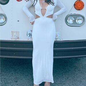 Princess Polly Long Sleeve Maxi Dress